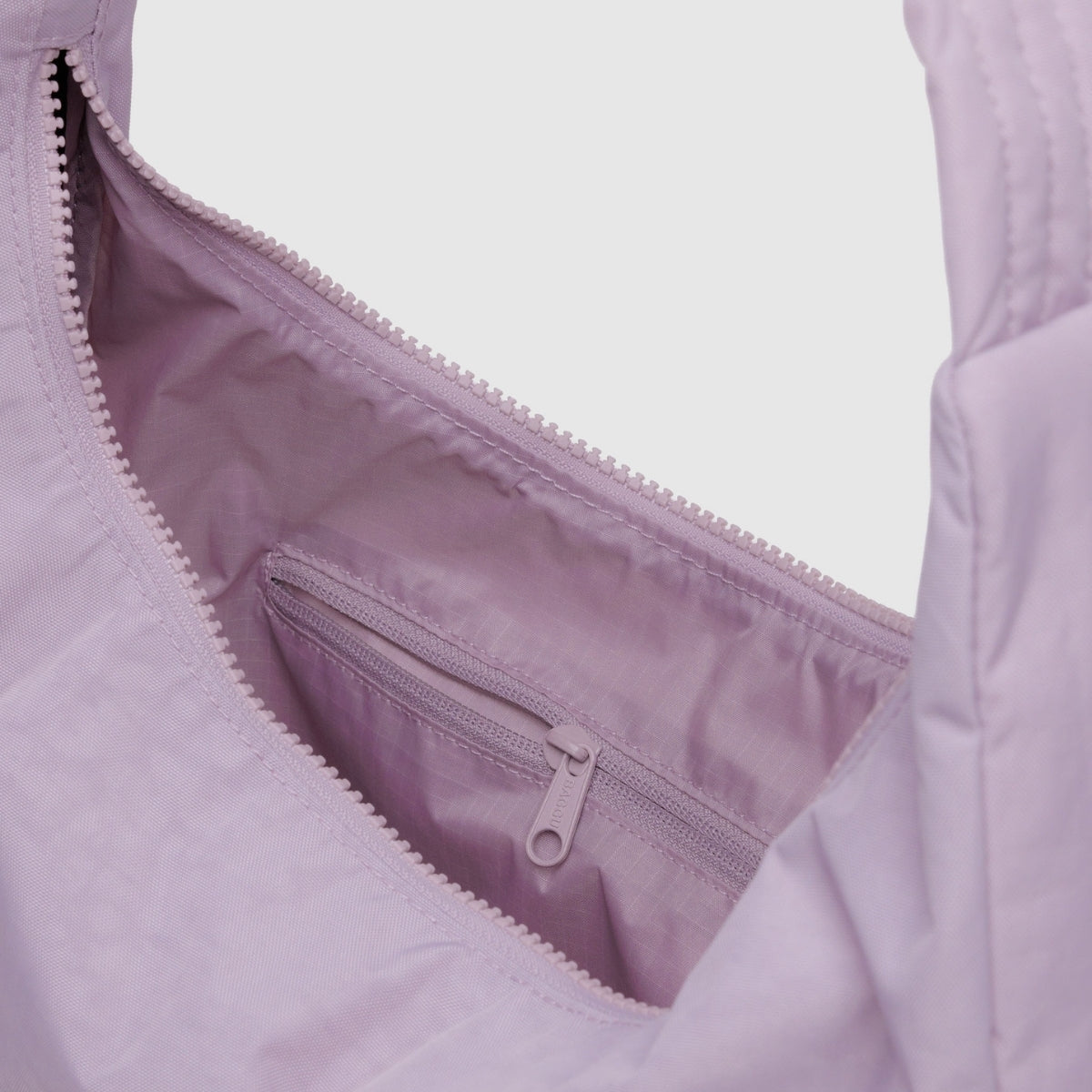Baggu Nylon Shoulder Bag in Dusty Pink