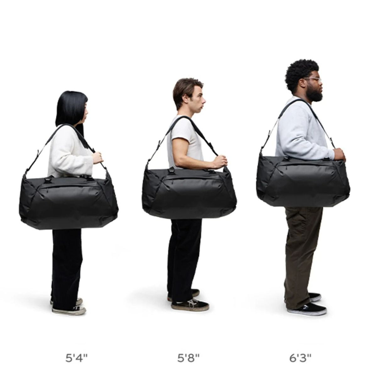 Peak Design Travel Duffel 50L in Black