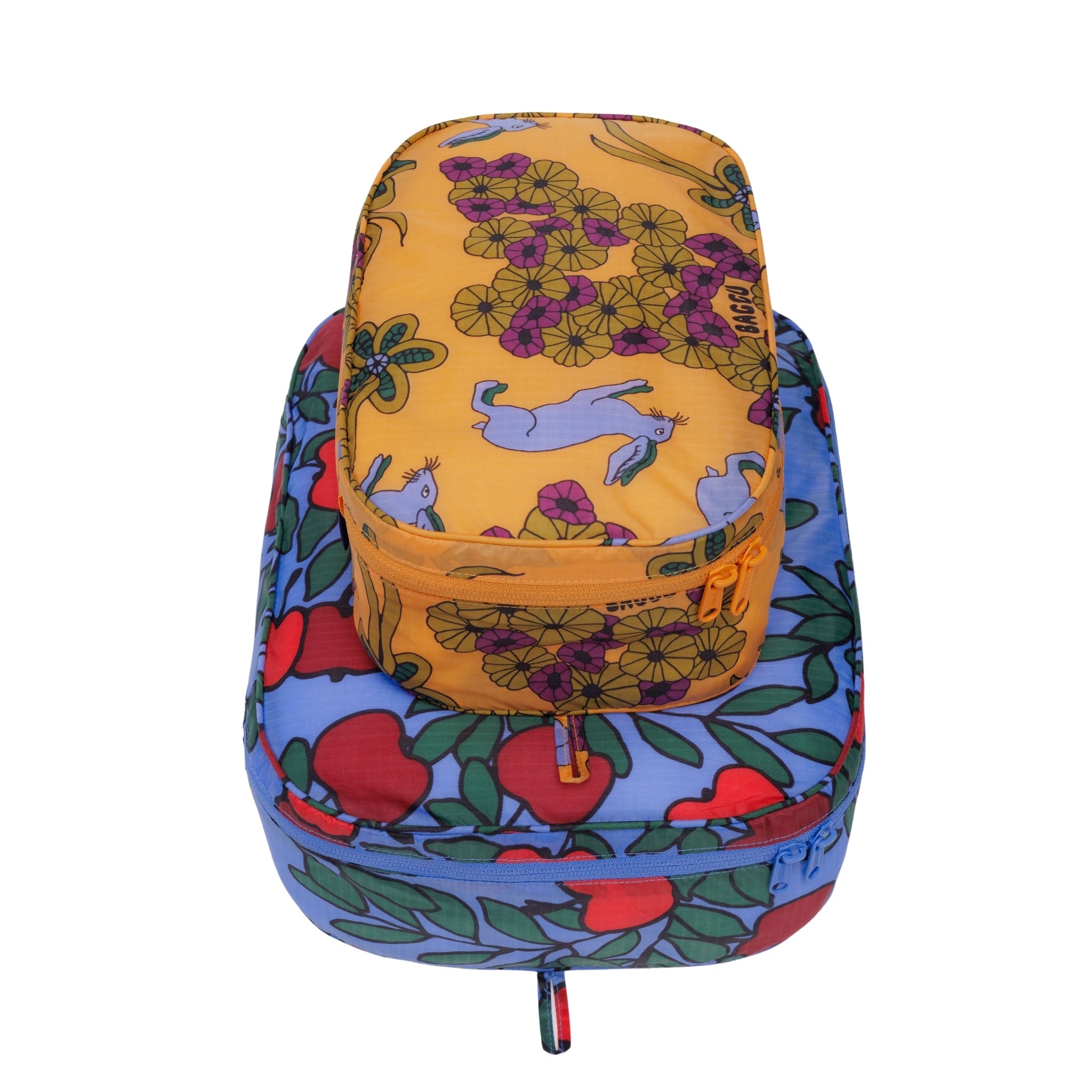 Baggu Packing Cube Set in Night Orchard