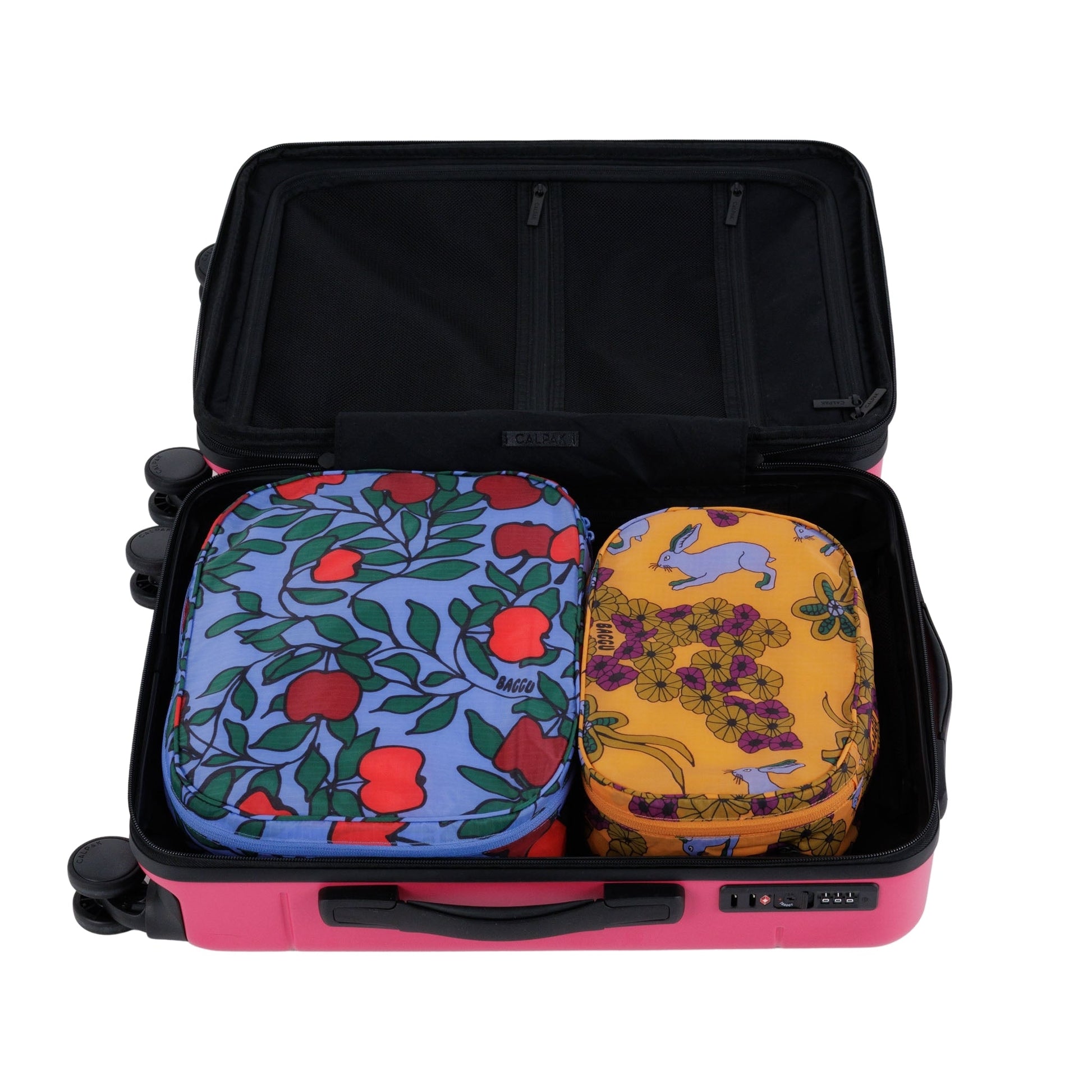 Baggu Packing Cube Set in Night Orchard