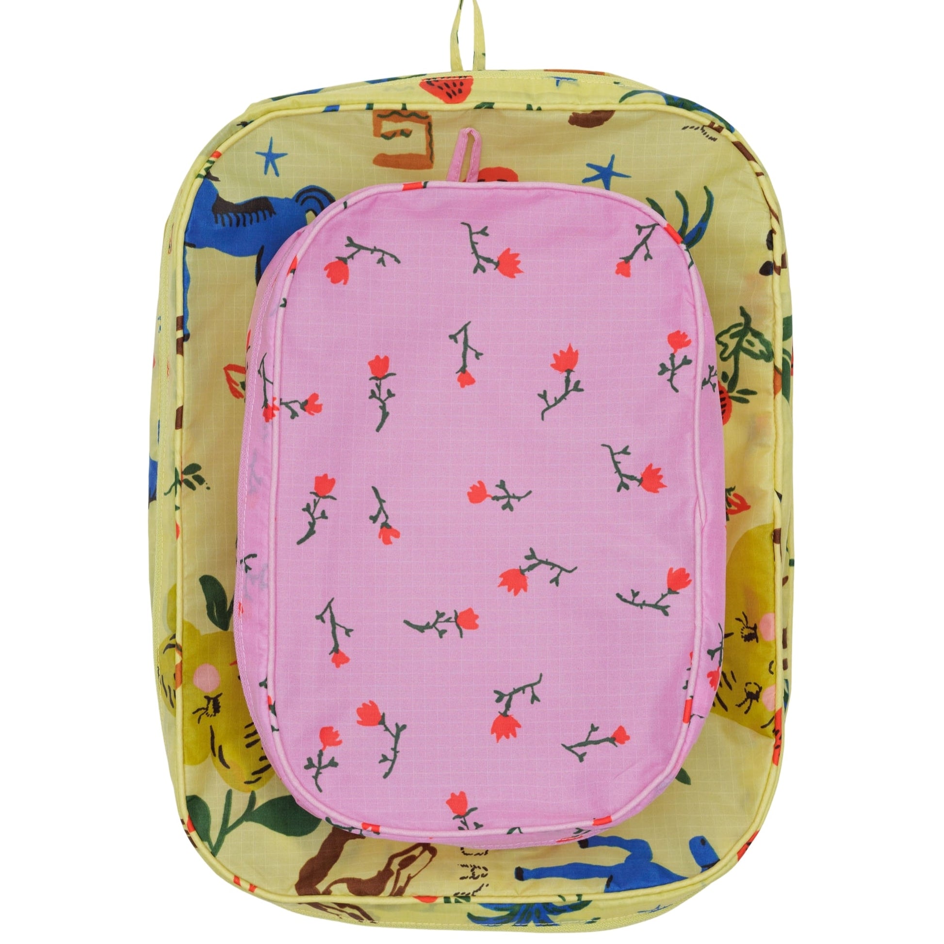 Baggu Packing Cube Set in Painted Prairie