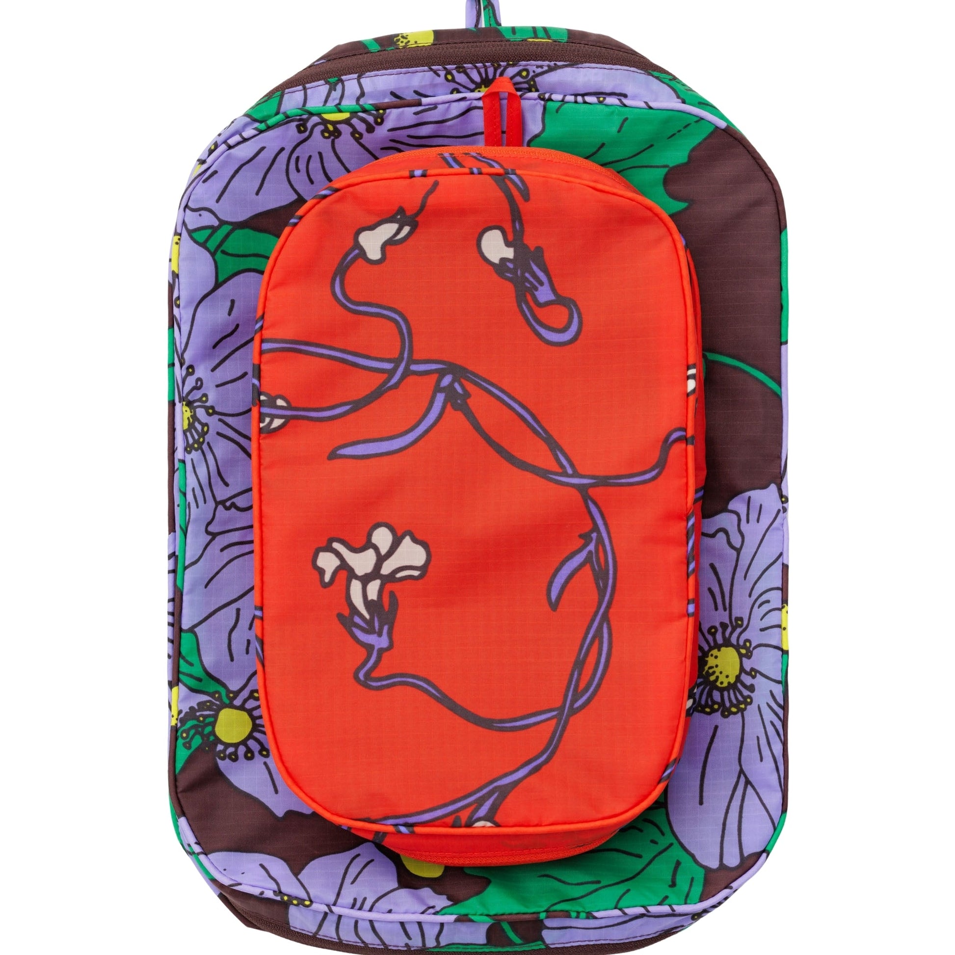 Baggu Packing Cube Set in Poppy Mix