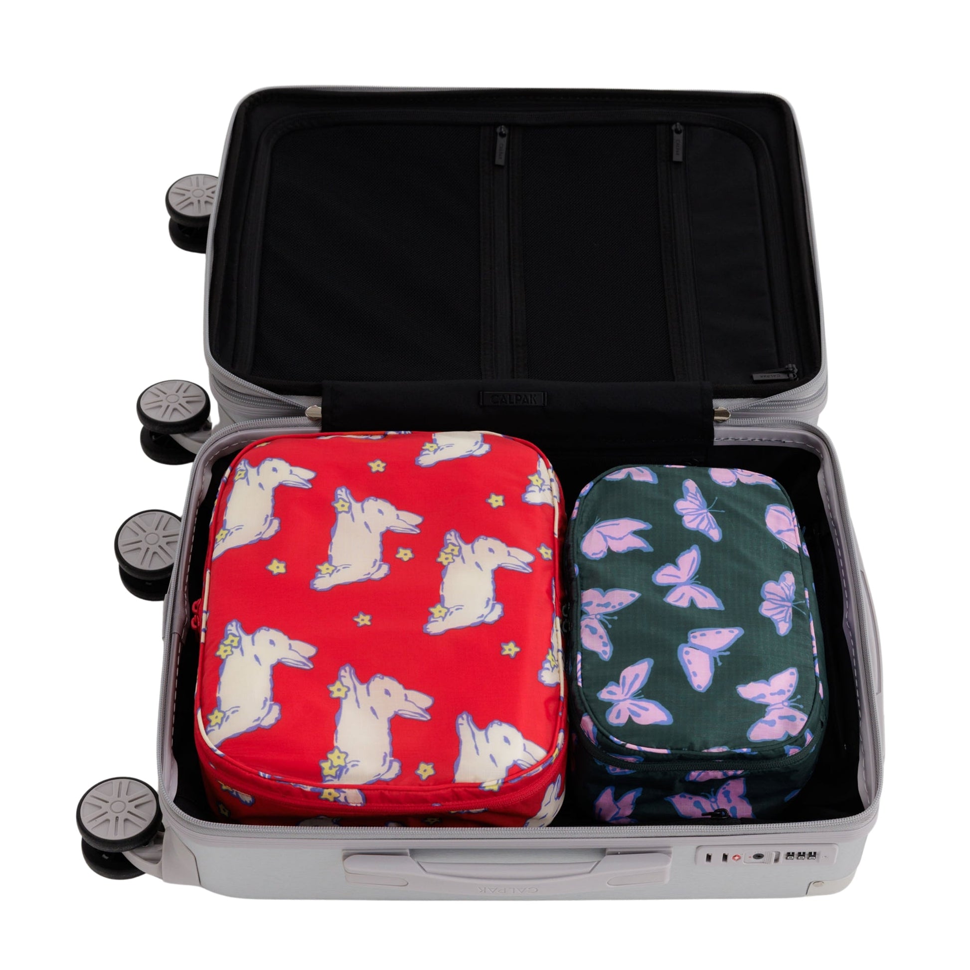 Baggu Packing Cube Set in Spring Animals