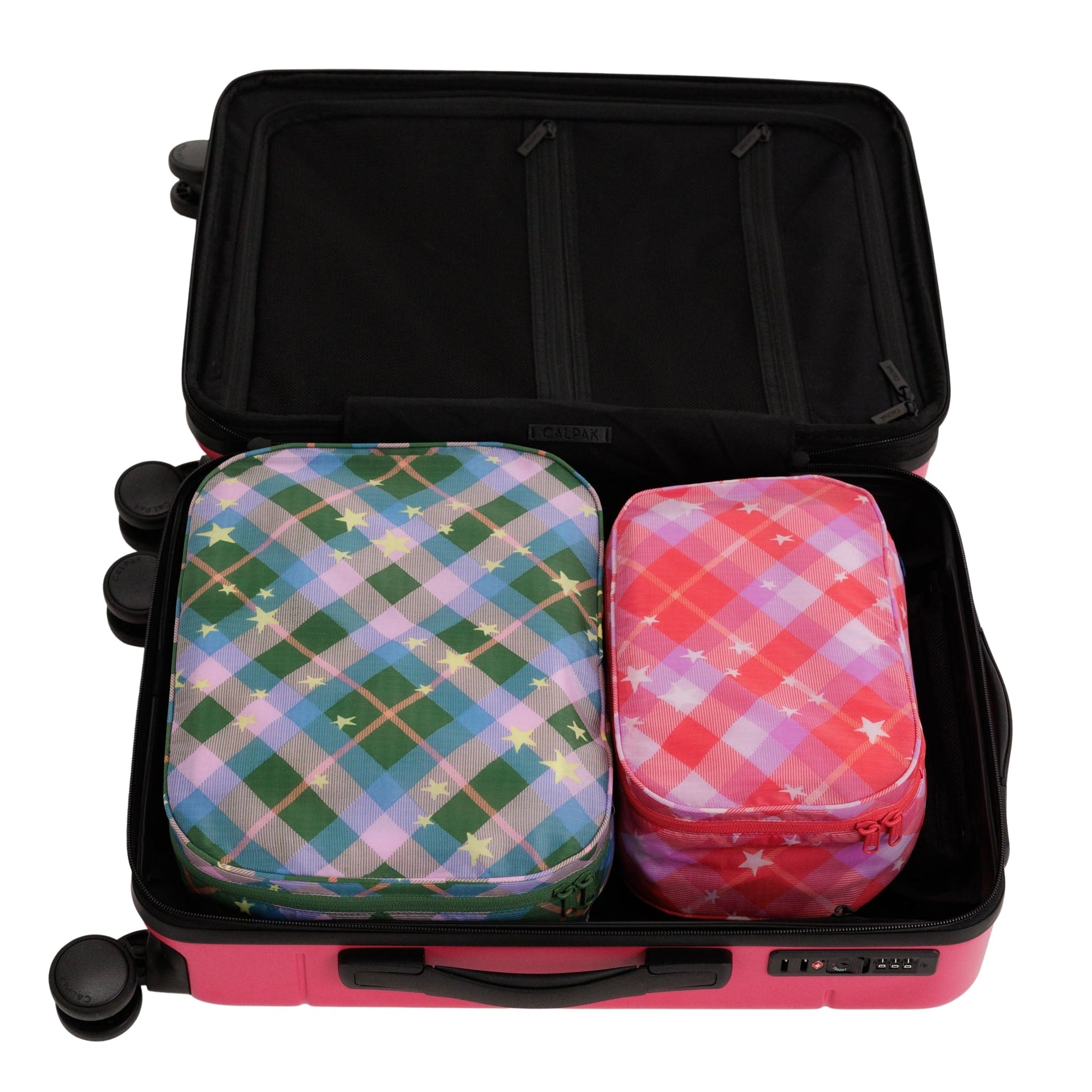Baggu Packing Cube Set in Star Plaid