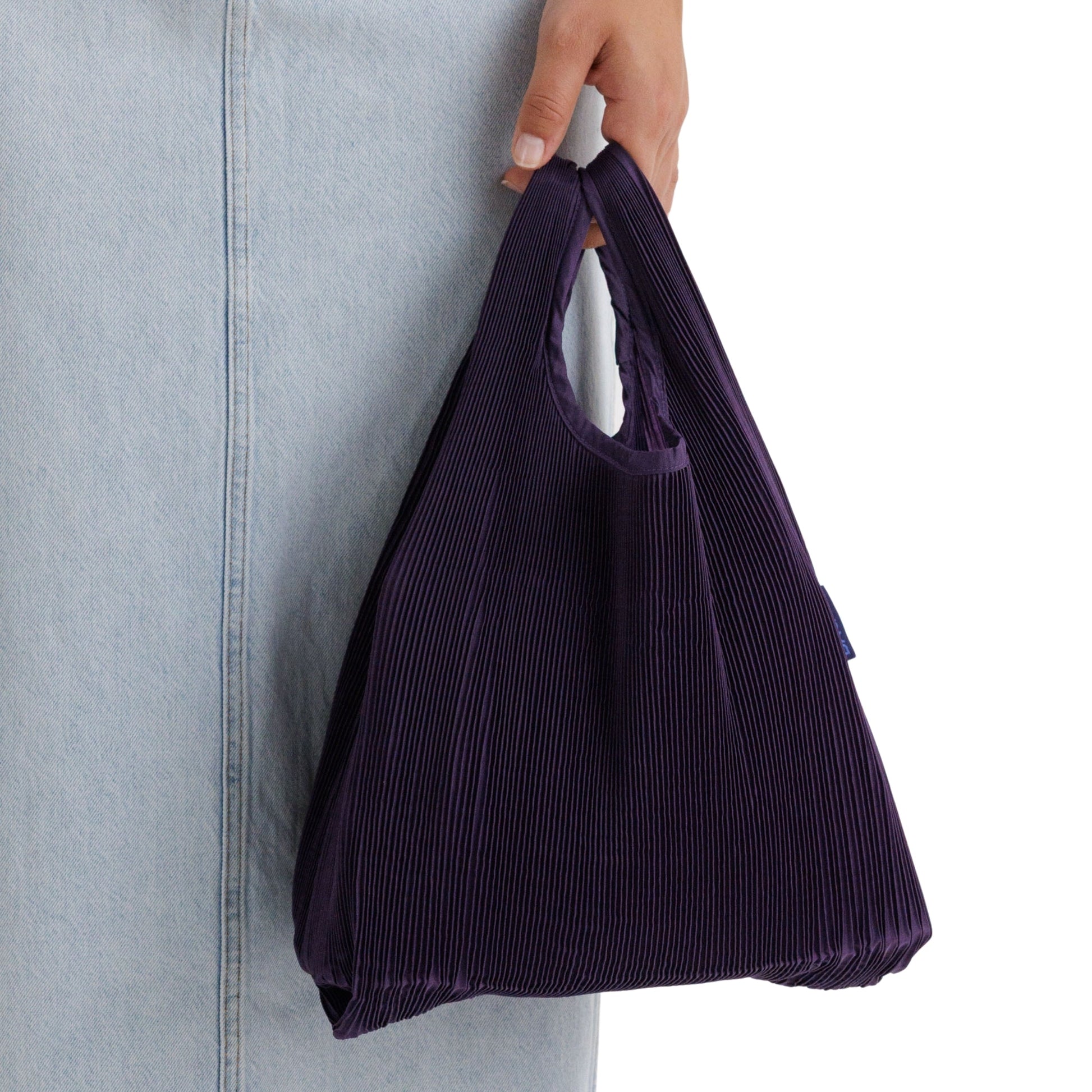 Baggu Pleated Baggu in Fig