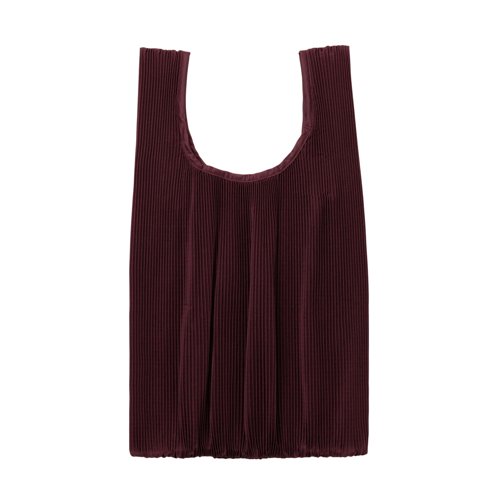 Baggu Pleated Baggu in Mahogany