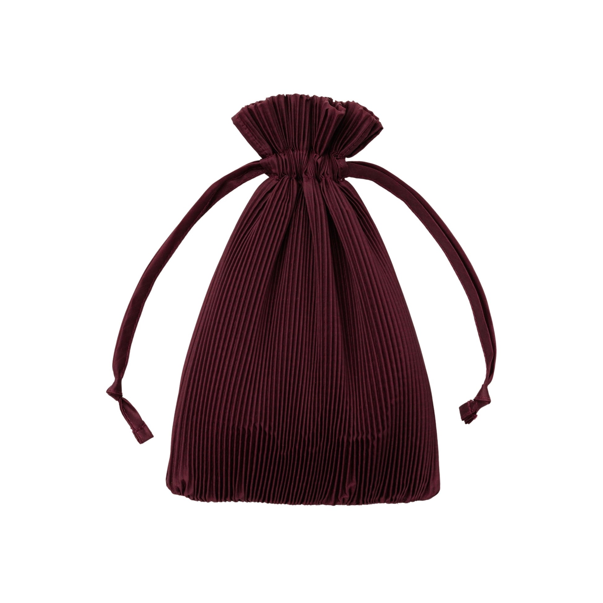 Baggu Pleated Baggu in Mahogany