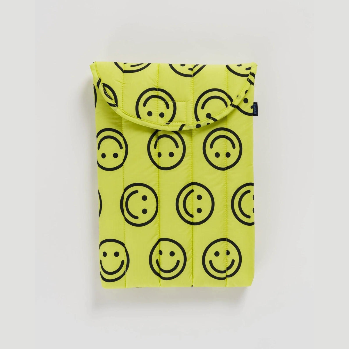 Baggu Puffy Laptop Sleeve 13&quot;/14&quot; in Yellow Happy