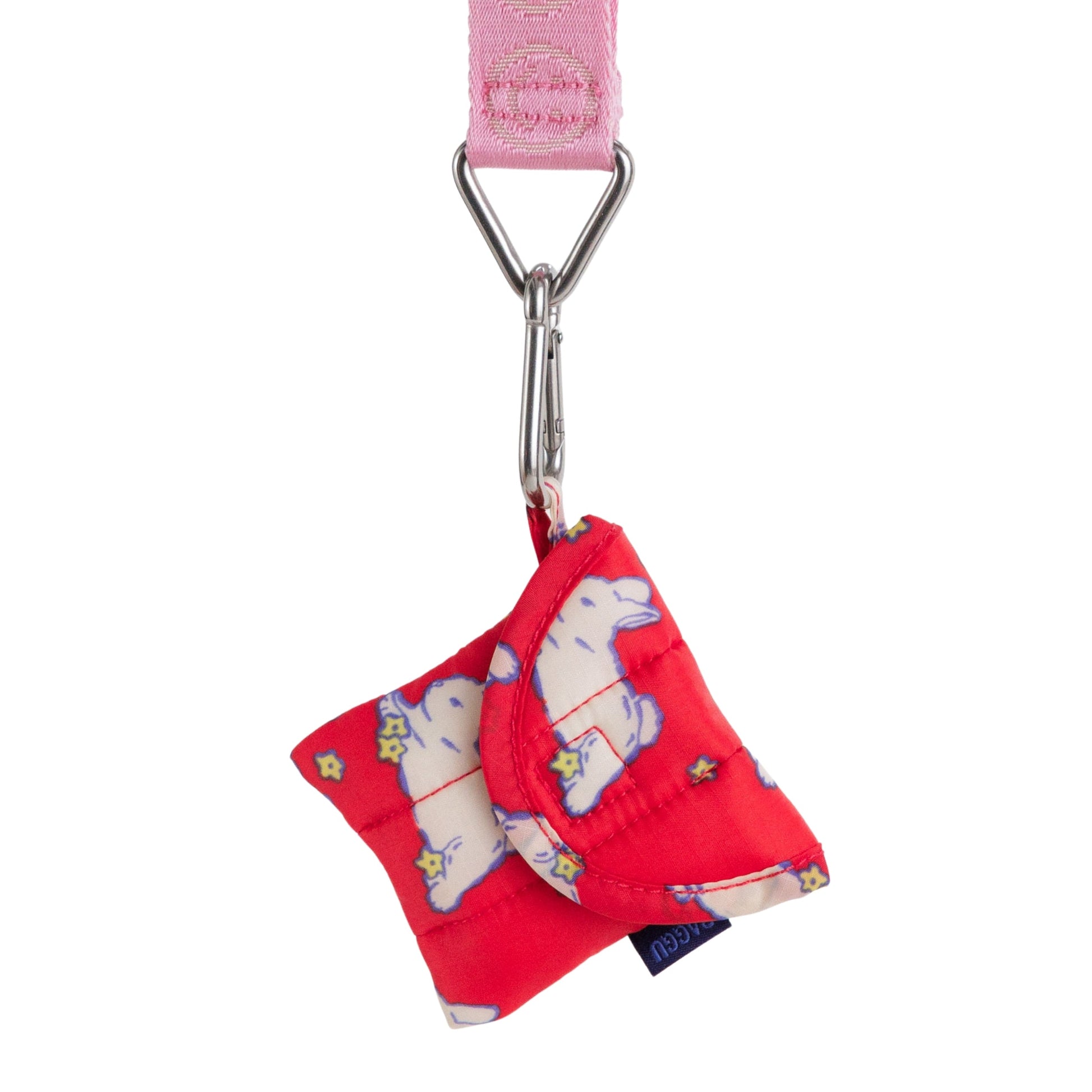 Baggu Puffy Earbuds Case in Bunnies