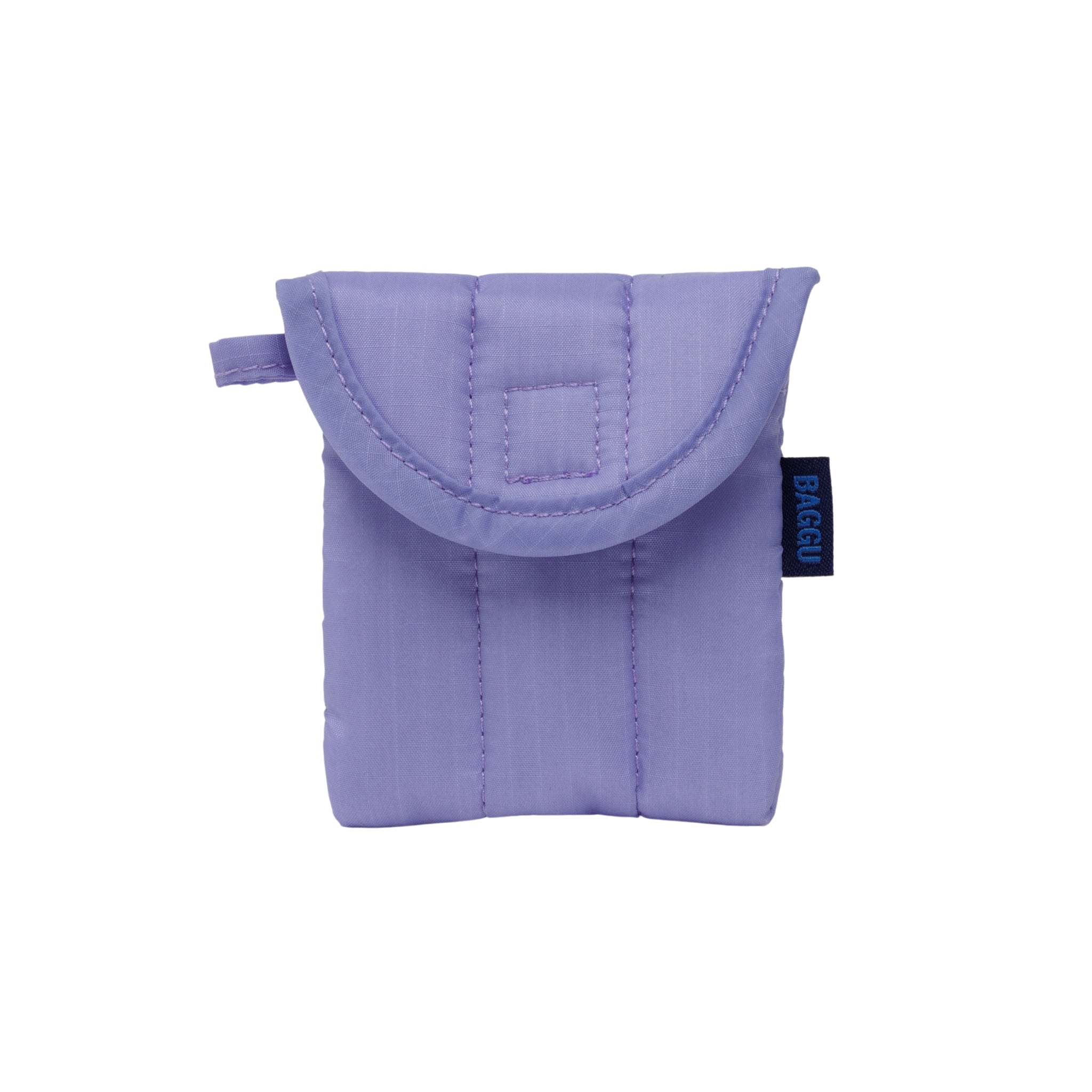 Baggu Puffy Earbuds Case in Wisteria
