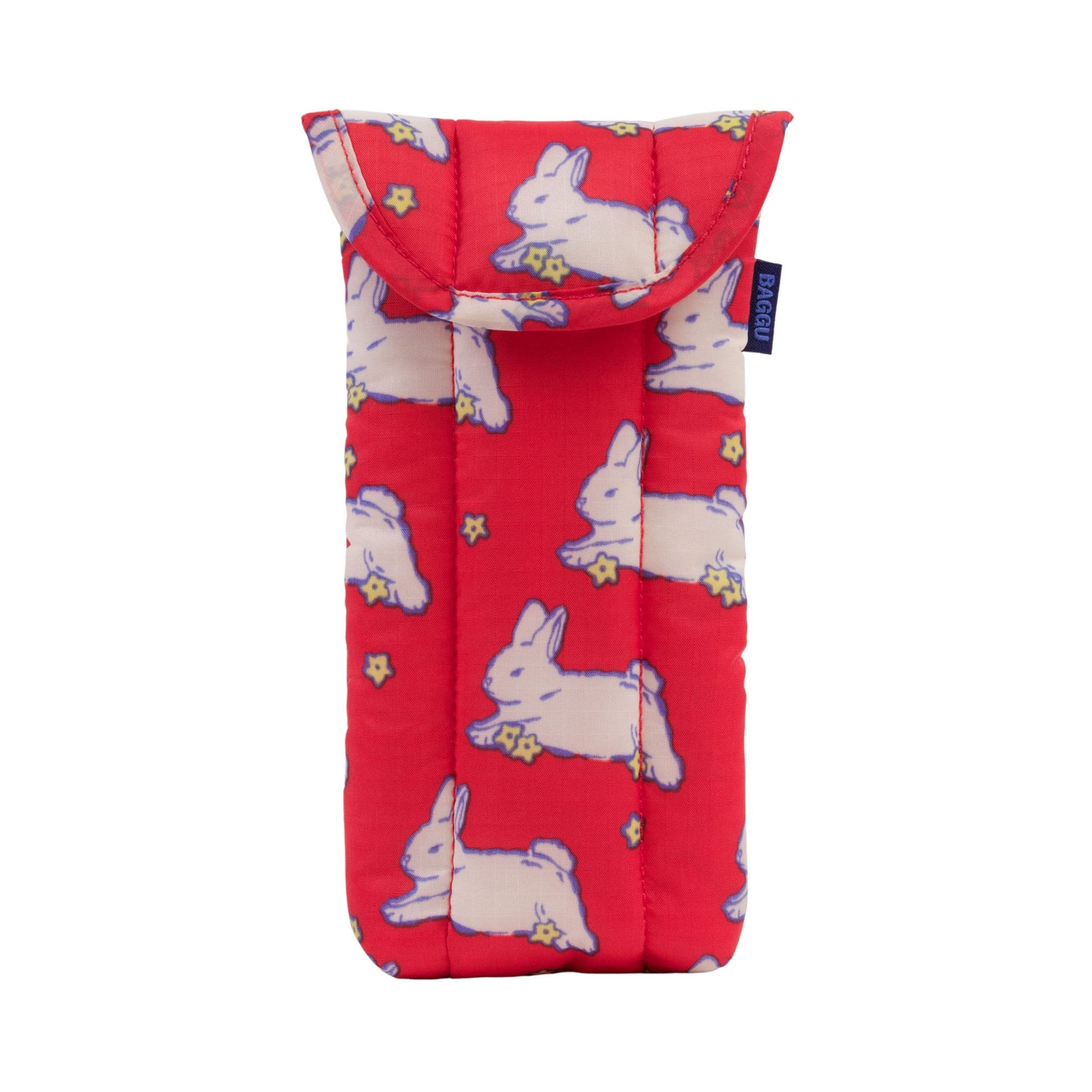 Baggu Puffy Glasses Sleeve in Bunnies