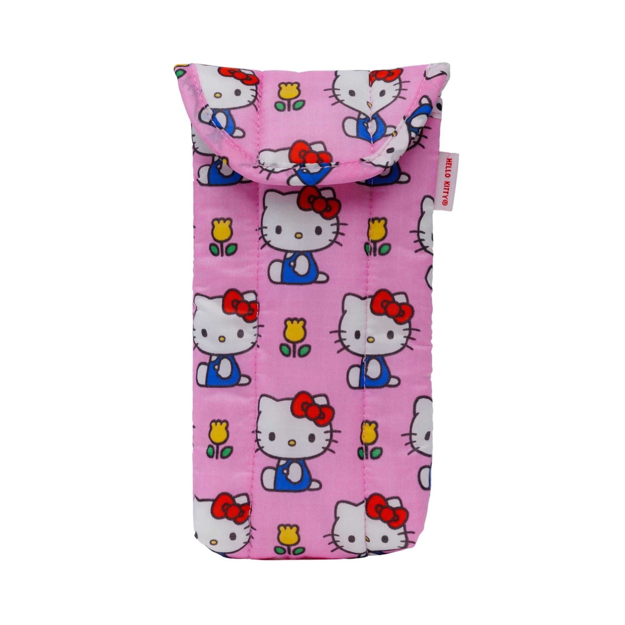 Baggu Puffy Glasses Sleeve in Hello Kitty Pink