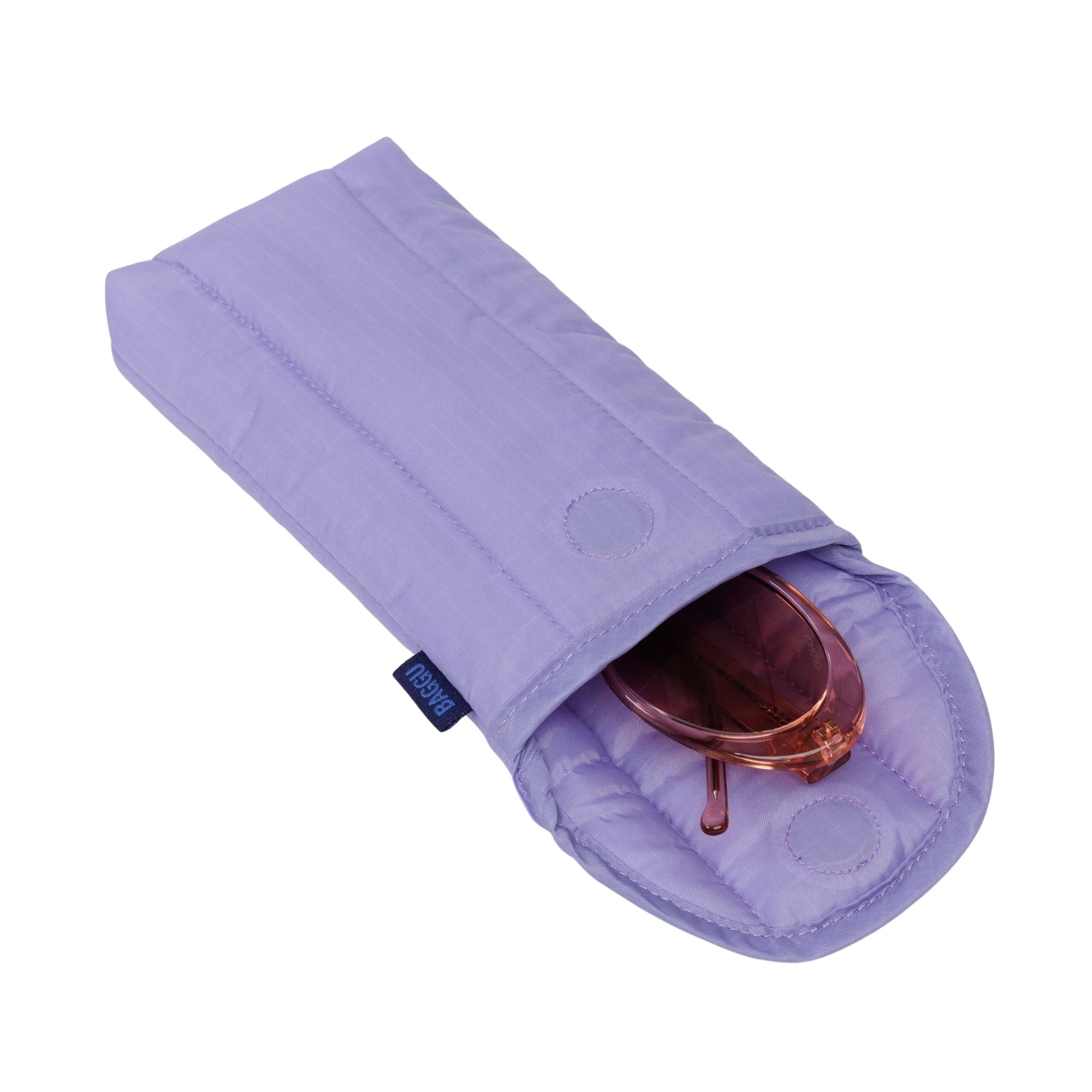 Baggu Puffy Glasses Sleeve in Wisteria
