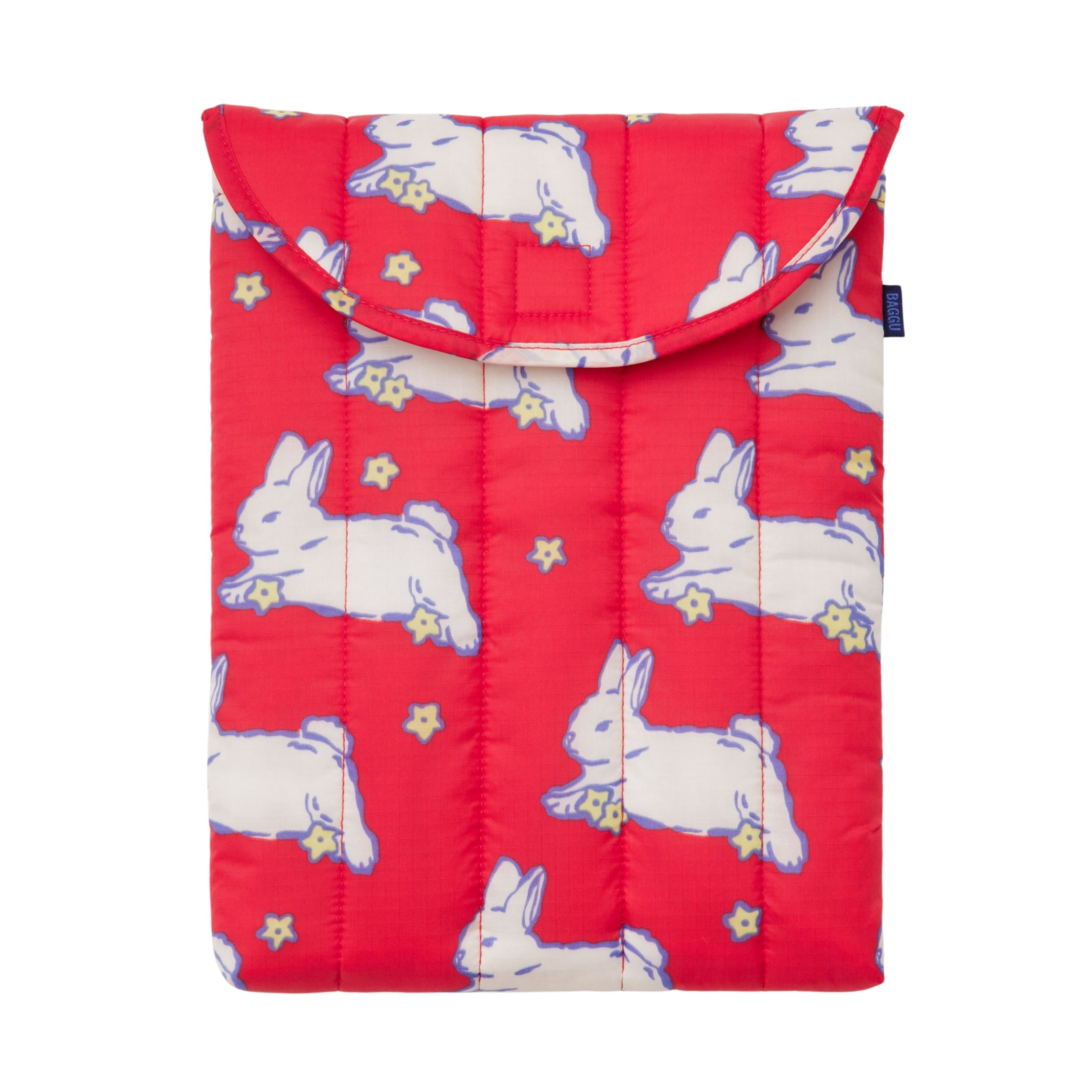 Baggu Puffy Laptop Sleeve 13"/14" in Bunnies
