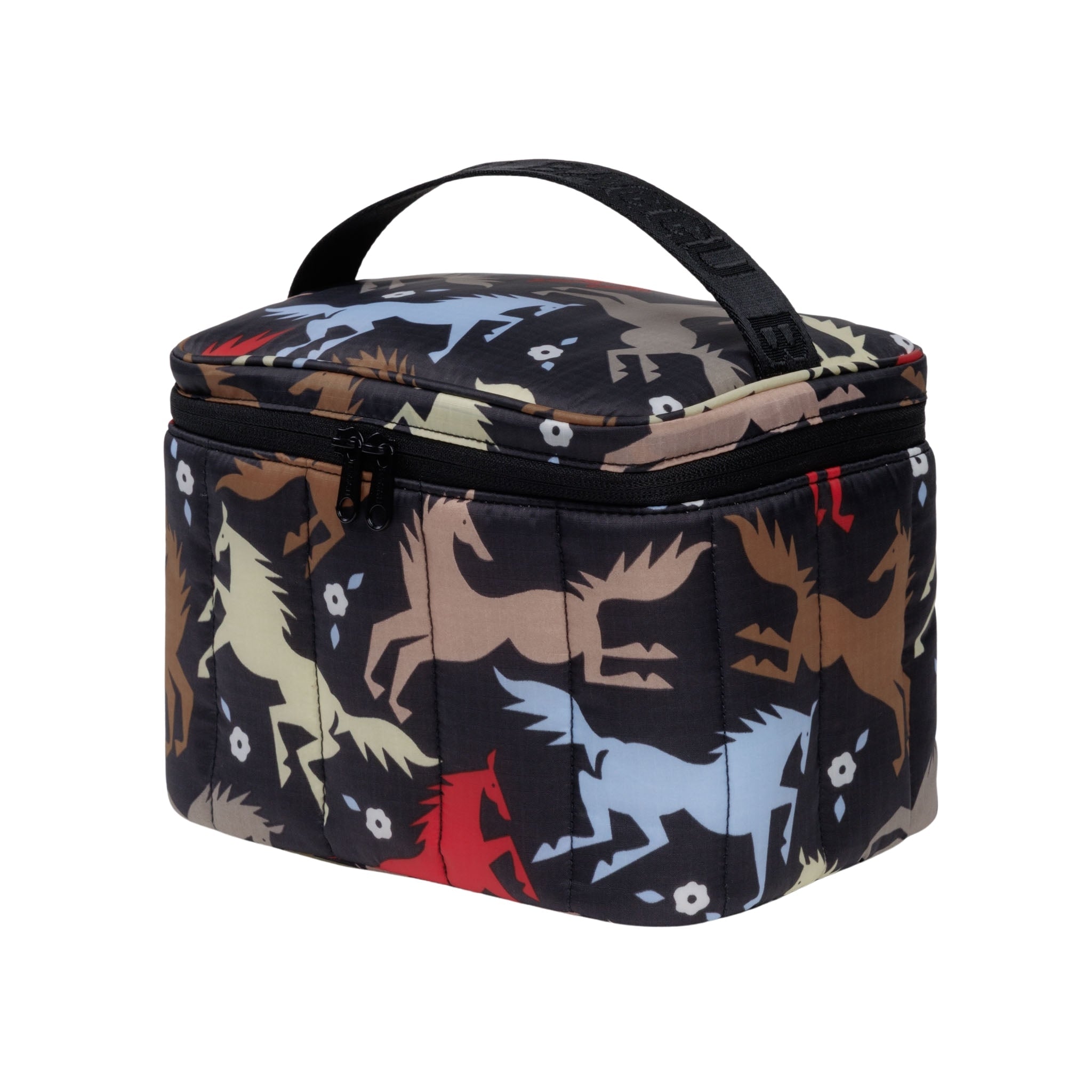Baggu Puffy Lunch Bag in Horse Cut Outs