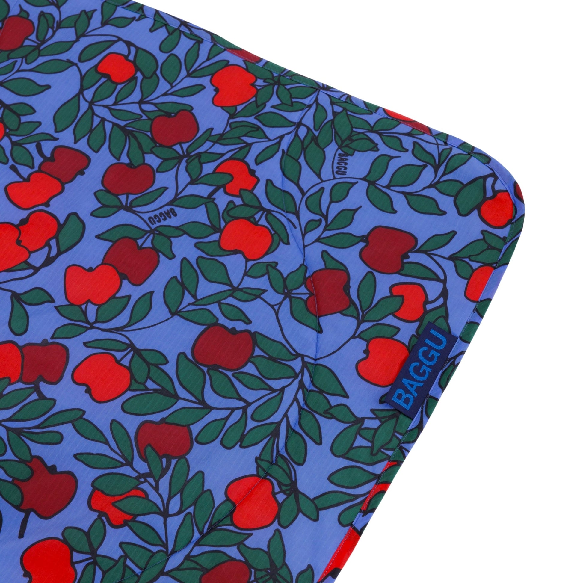 Baggu Puffy Picnic Blanket in Apple Tree