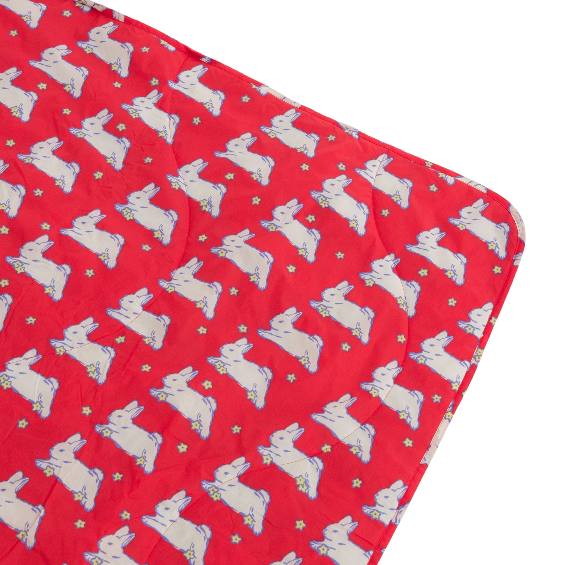 Baggu Puffy Picnic Blanket in Bunnies