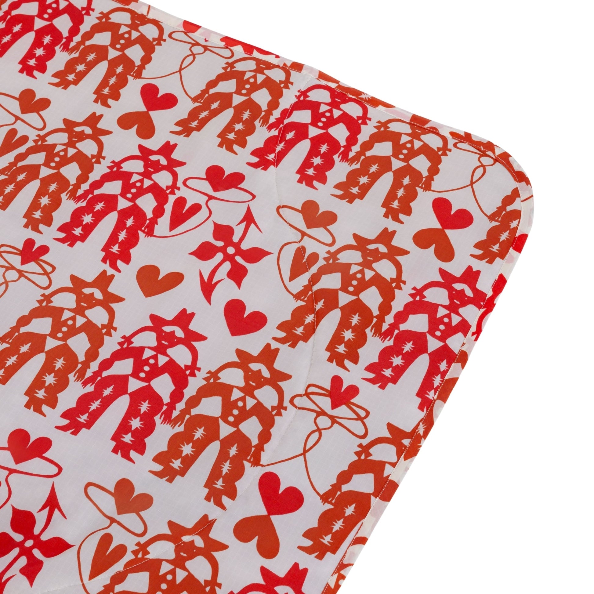 Baggu Puffy Picnic Blanket in Cowgirl
