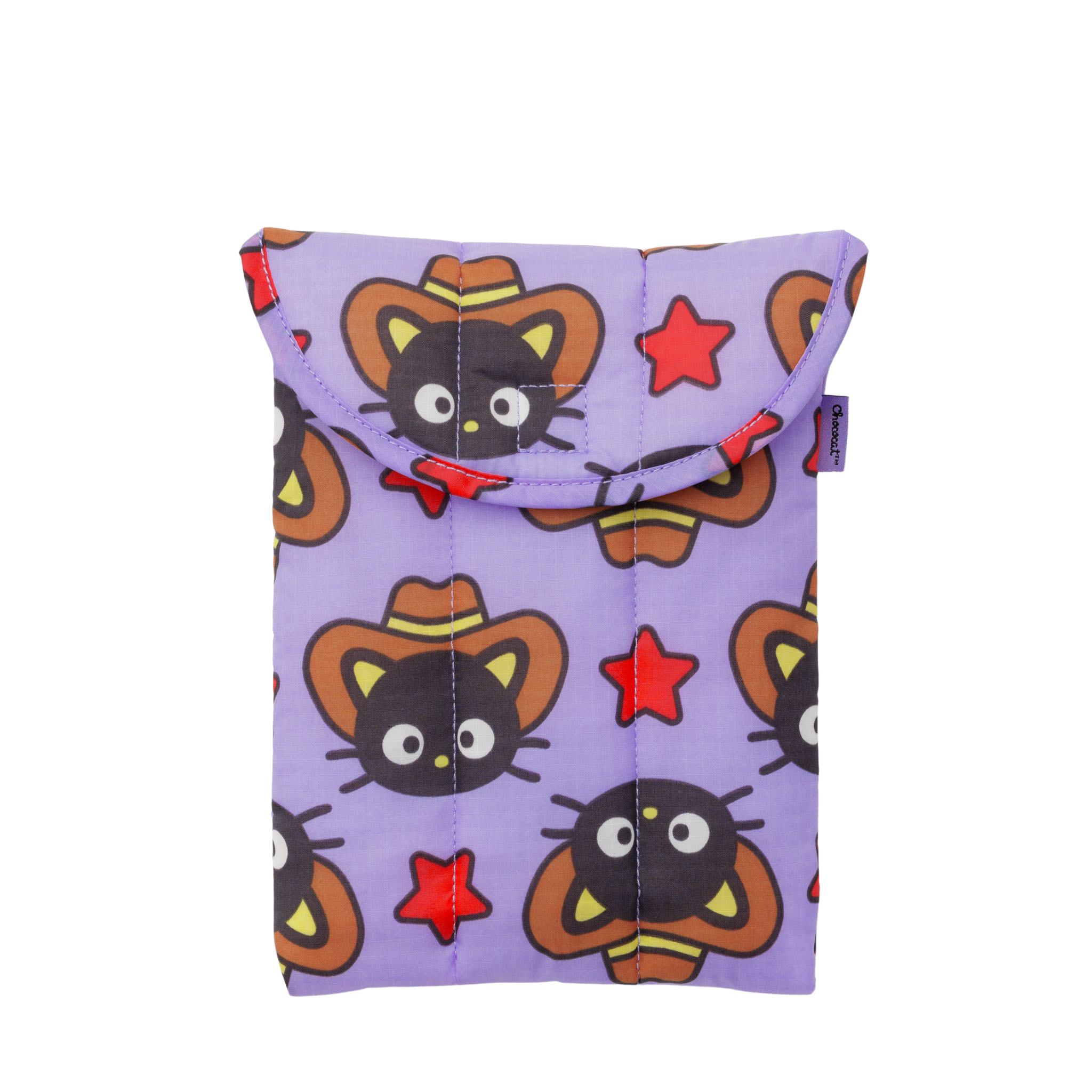 Baggu Puffy Tablet Sleeve in Chococat Western