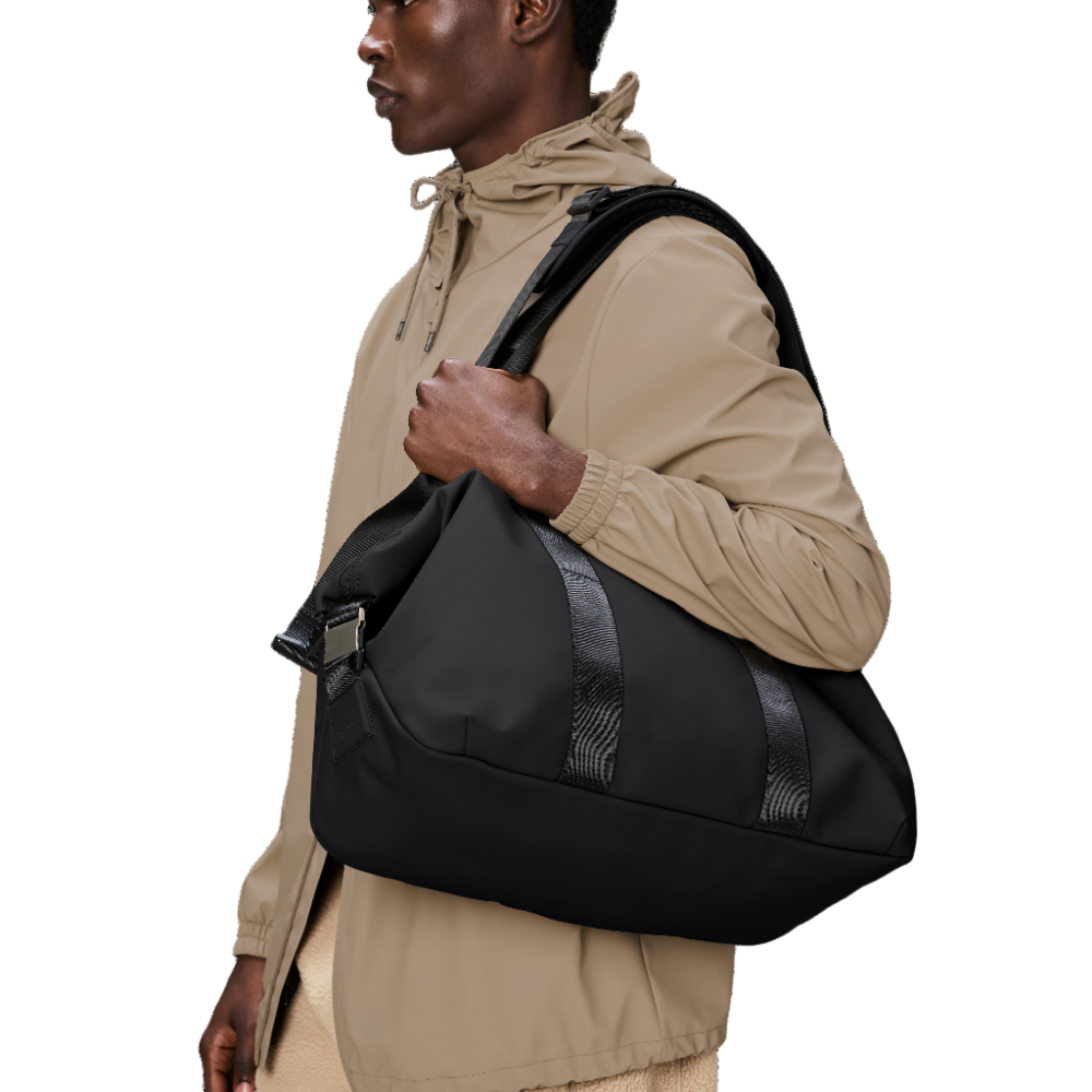 Rains Valera Weekend Bag Small in Black