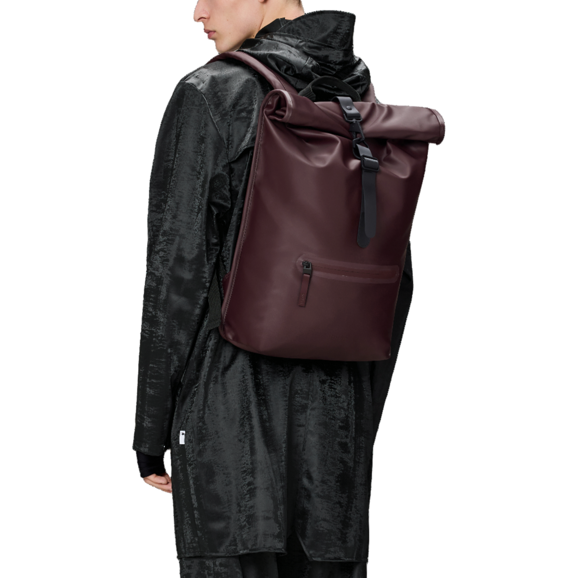 Rains Rolltop Rucksack in Depth