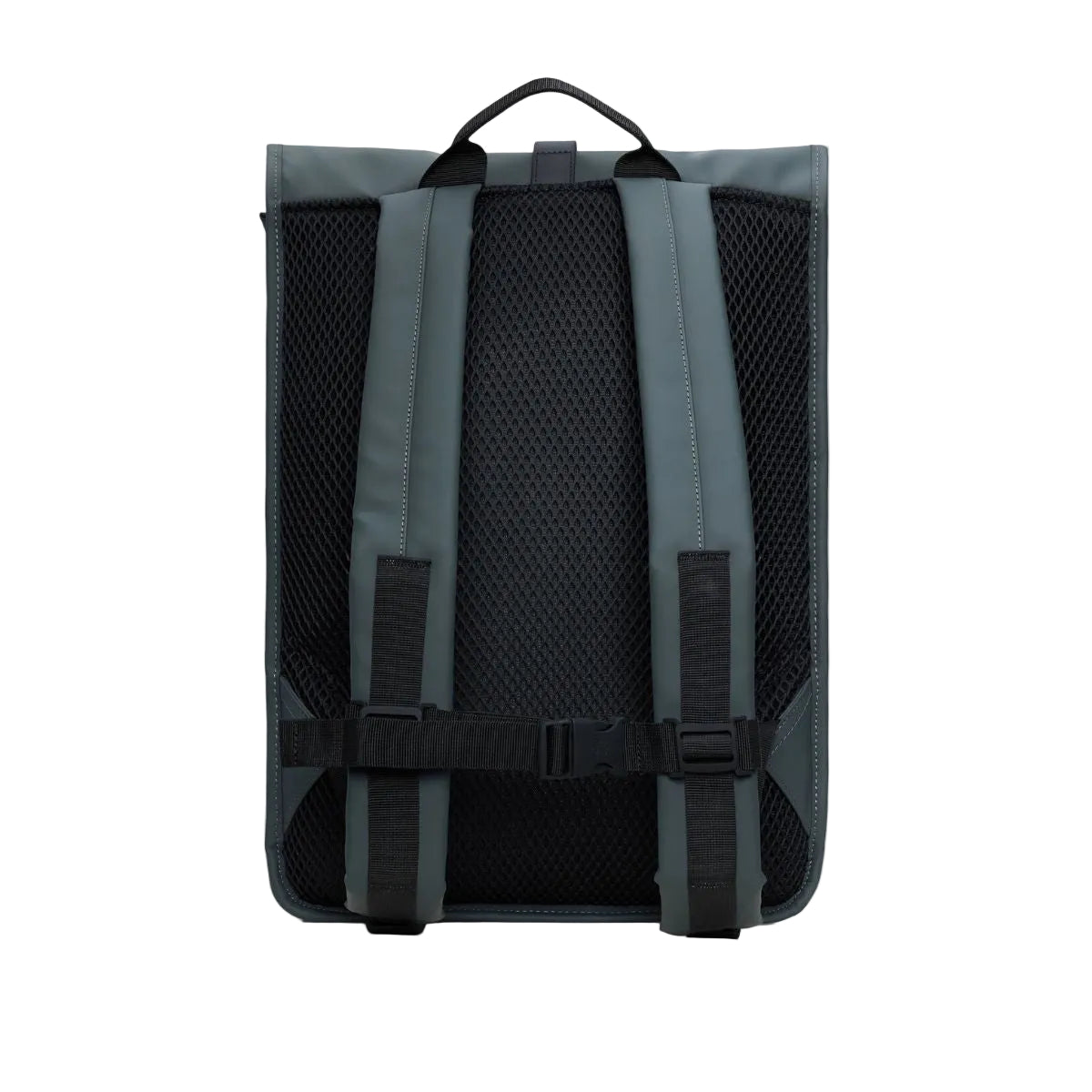 Rains Rolltop Rucksack in Dark Grey