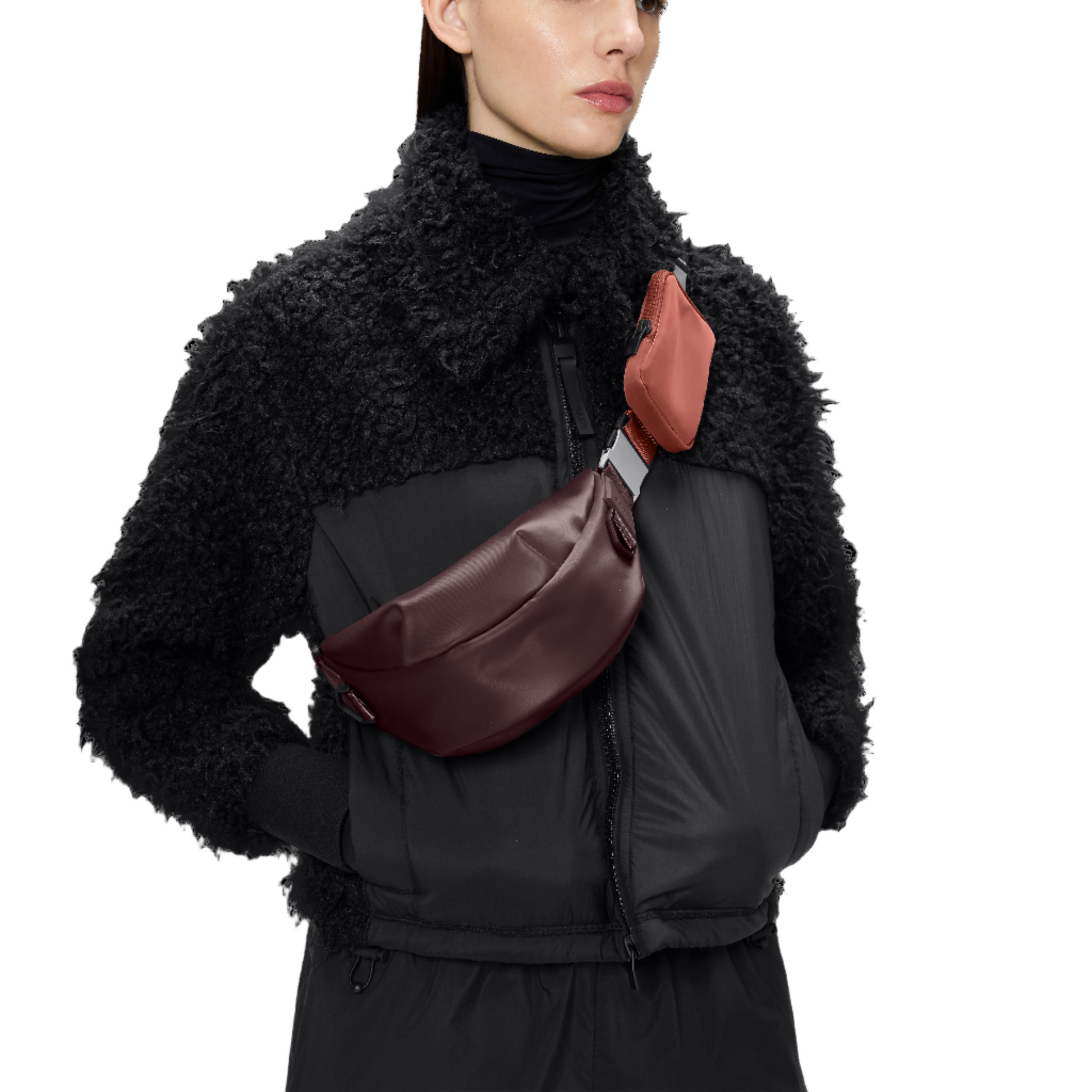 Rains Valera Shoulder Bag Mini in Depth