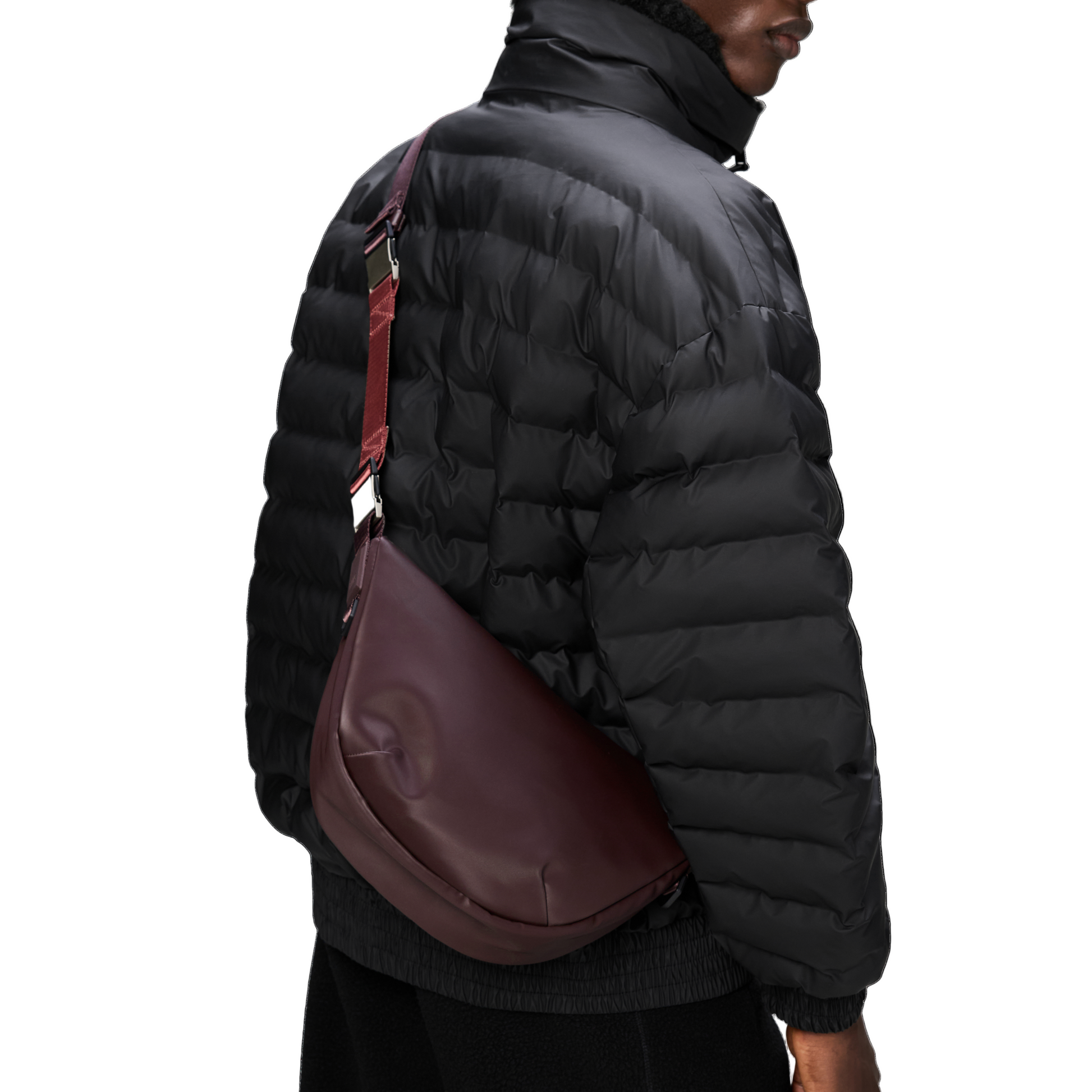 Rains Valera Shoulder Bag in Depth