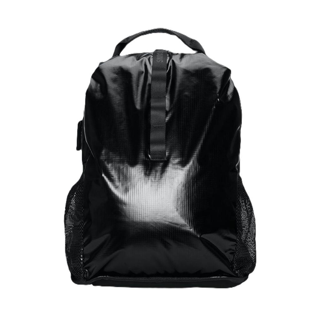 Rains Sibu Clip Front Backpack in Black