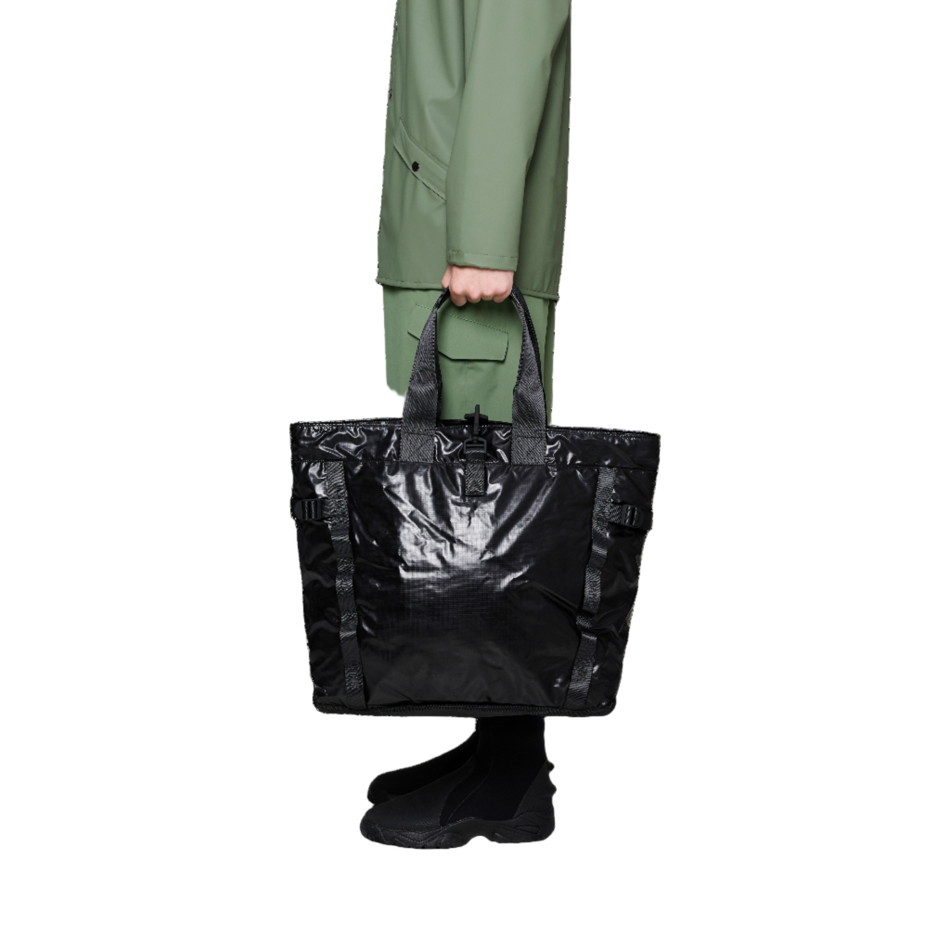 Rains Sibu Shopper Bag in Black