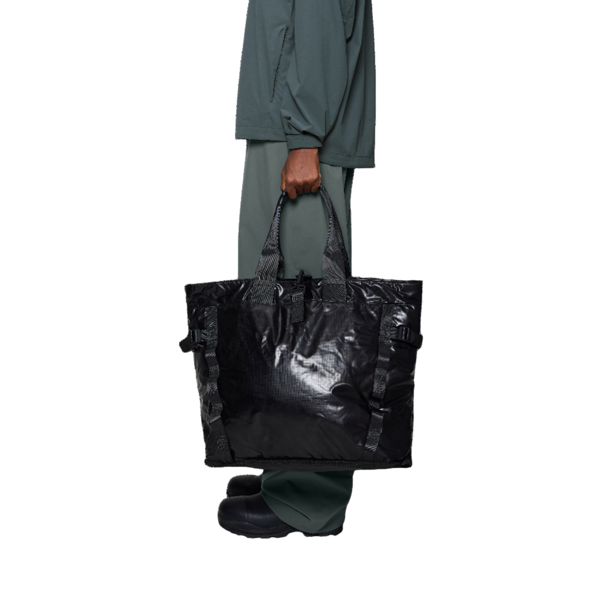 Rains Sibu Shopper Bag in Black