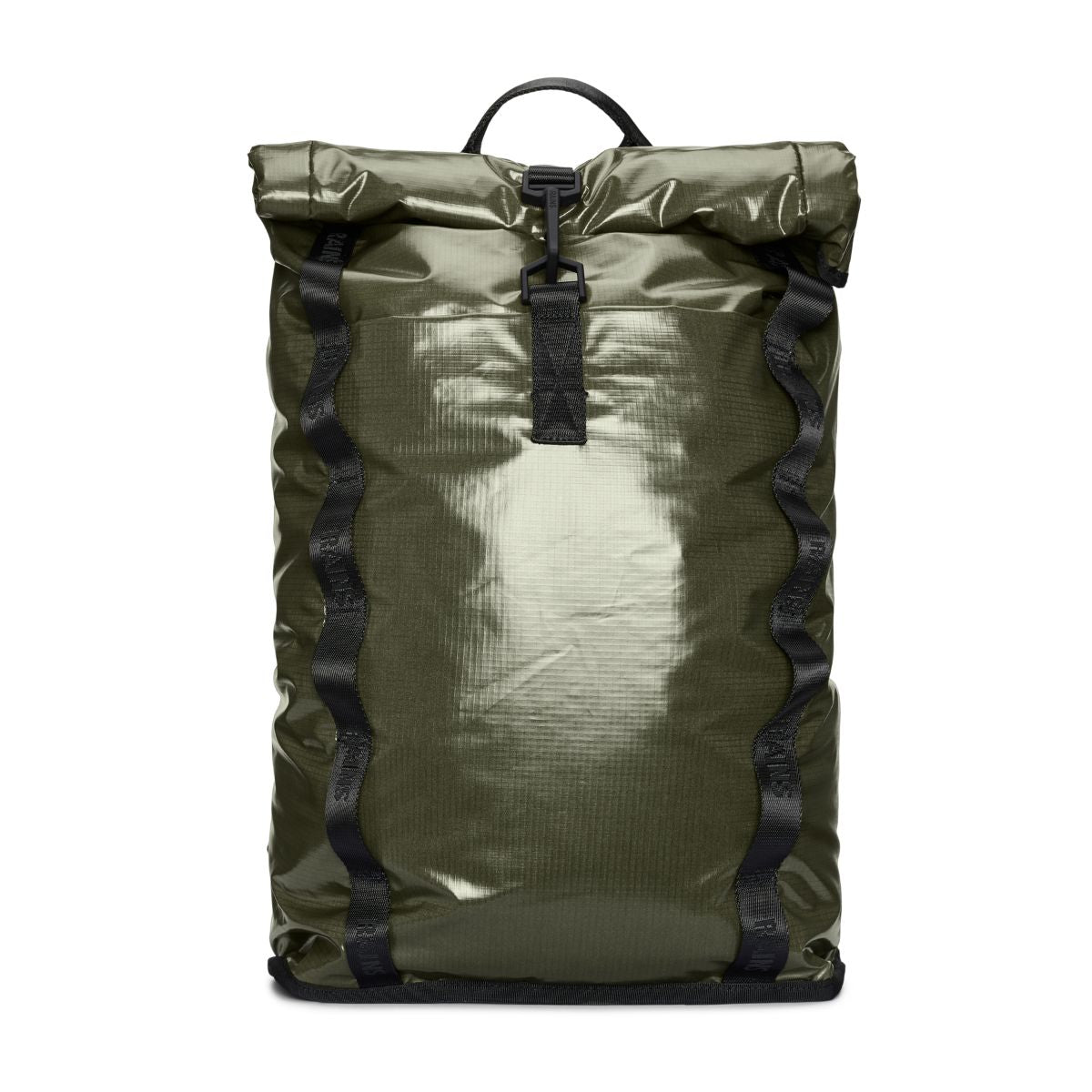 Rains Sibu Rolltop Rucksack in Marsh