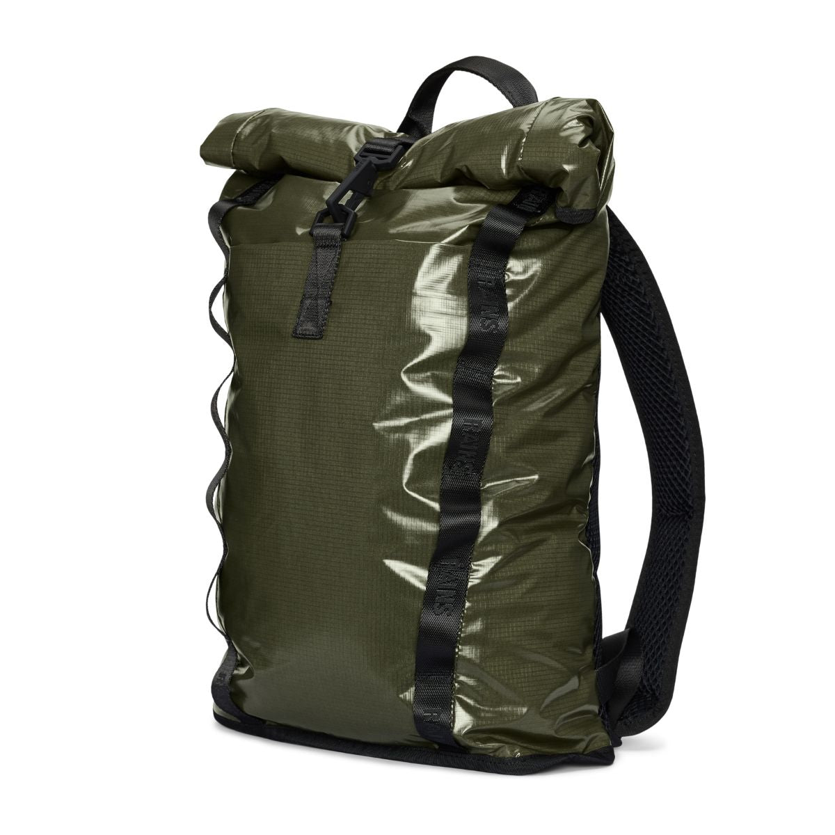 Rains Sibu Rolltop Rucksack in Marsh