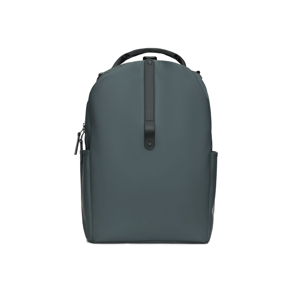 Rains Clip Front Backpack in Dark Grey