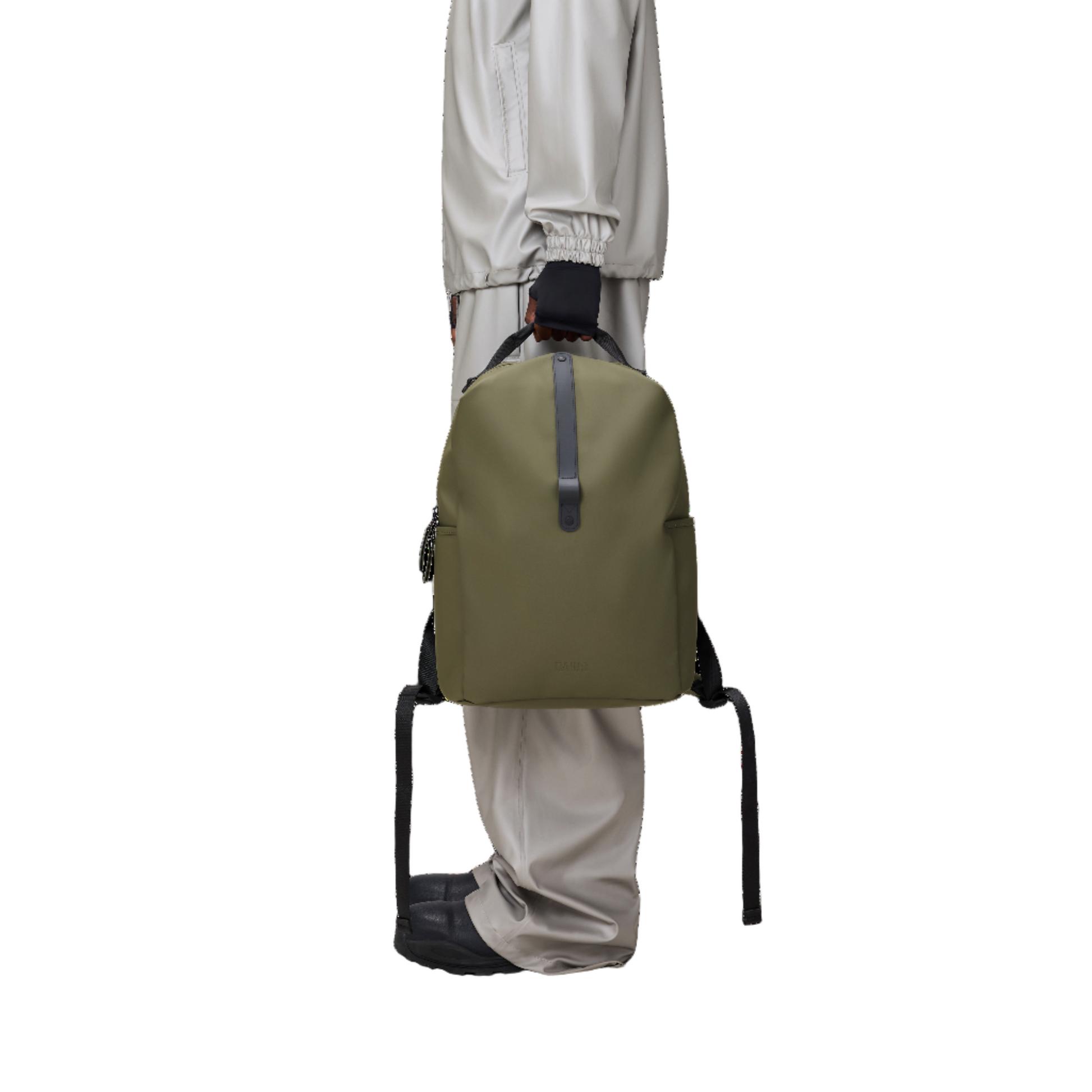 Rains Clip Front Backpack in Marsh