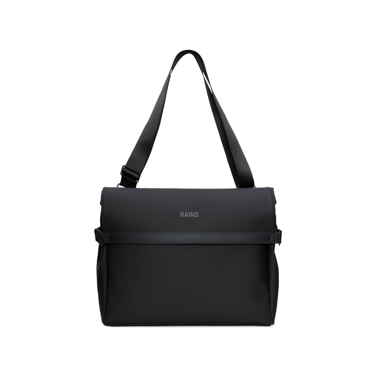 Rains OTG Messenger Bag in Black