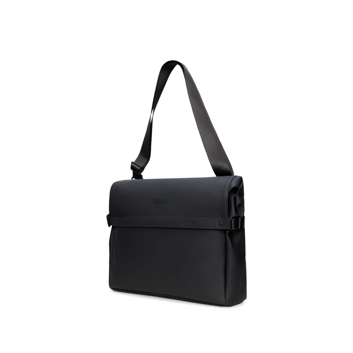 Rains OTG Messenger Bag in Black