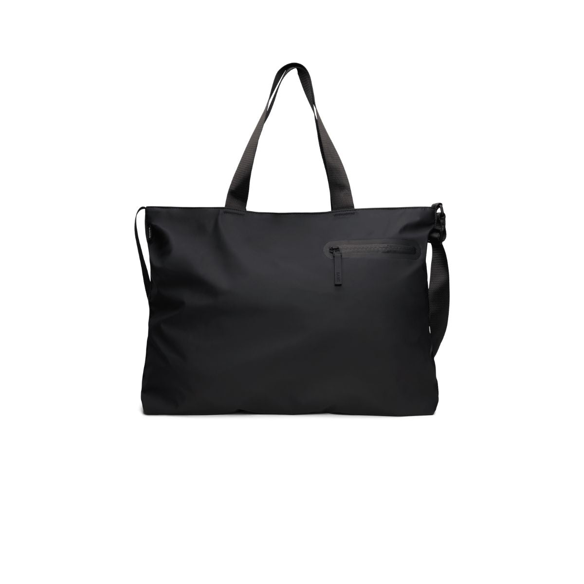 Rains Dash Messenger Tote Bag in Black