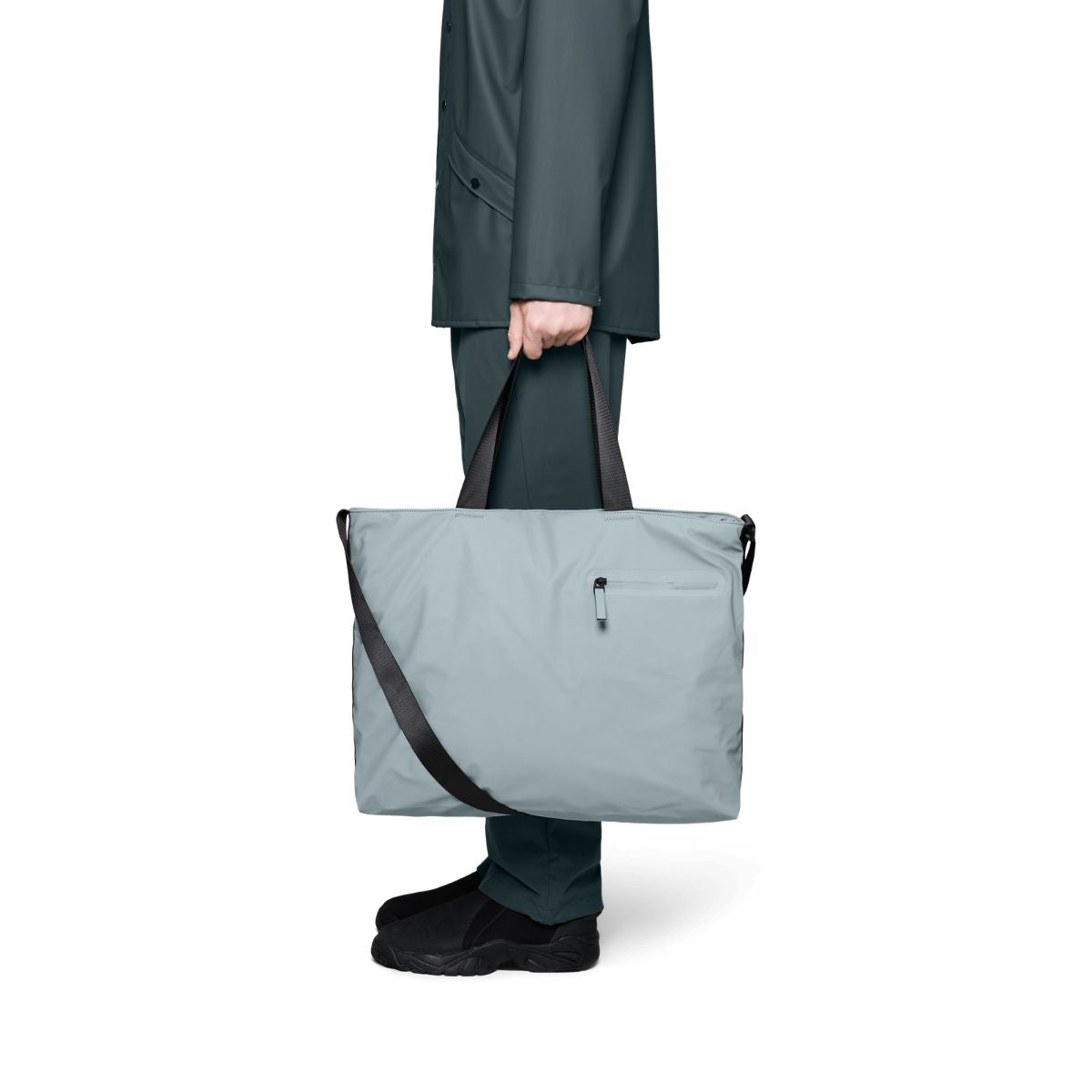 Rains Dash Messenger Tote Bag in Pool