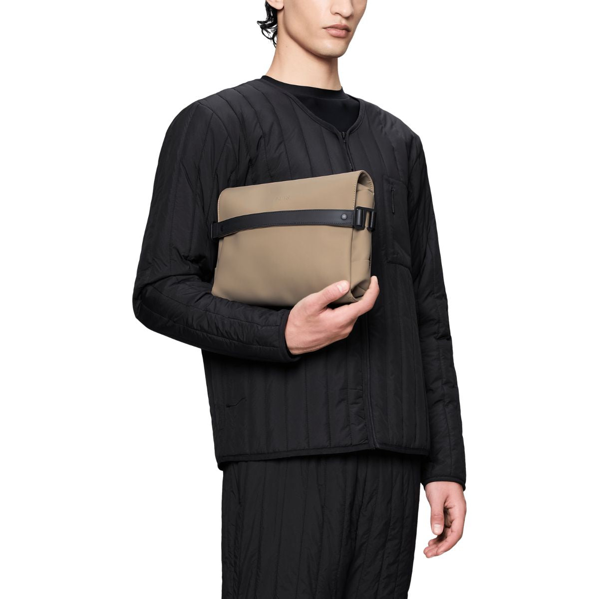 Rains OTG Wash Bag in Beige