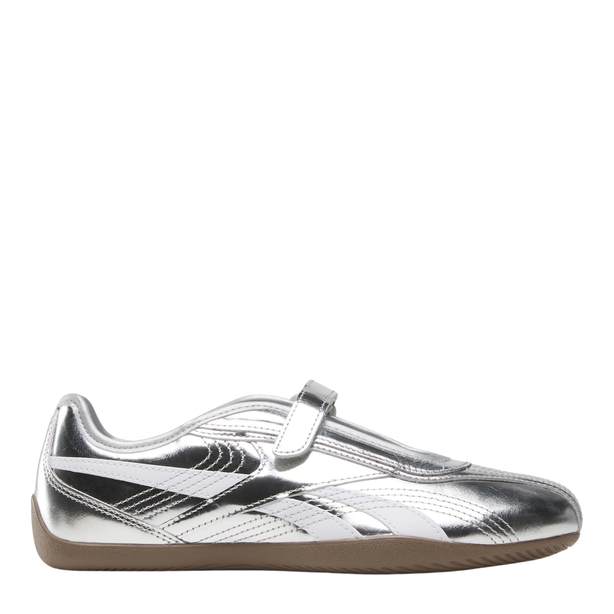Reebok Women's Ultra Lo Mary Jane in Silver/White/Gum