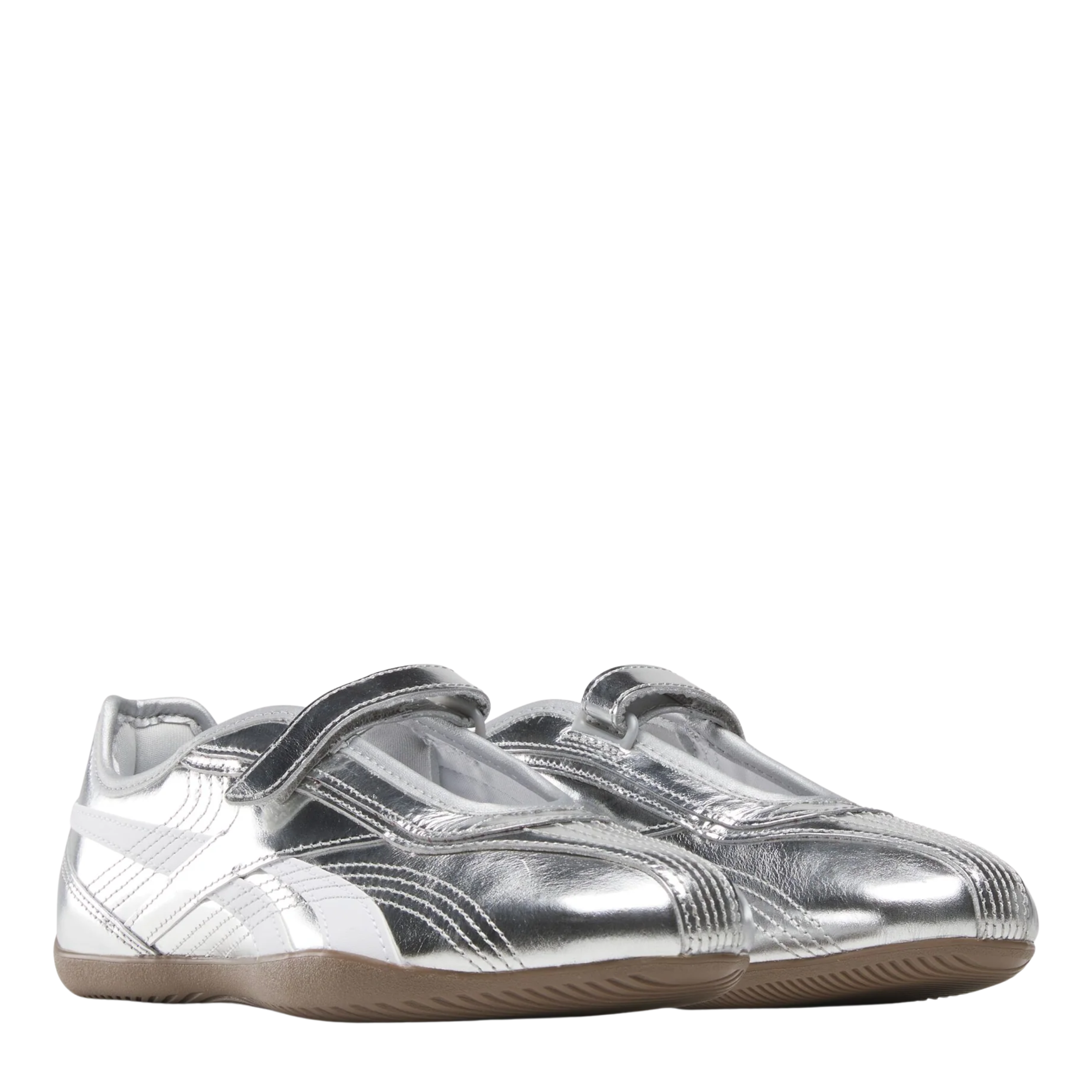 Reebok Women's Ultra Lo Mary Jane in Silver/White/Gum