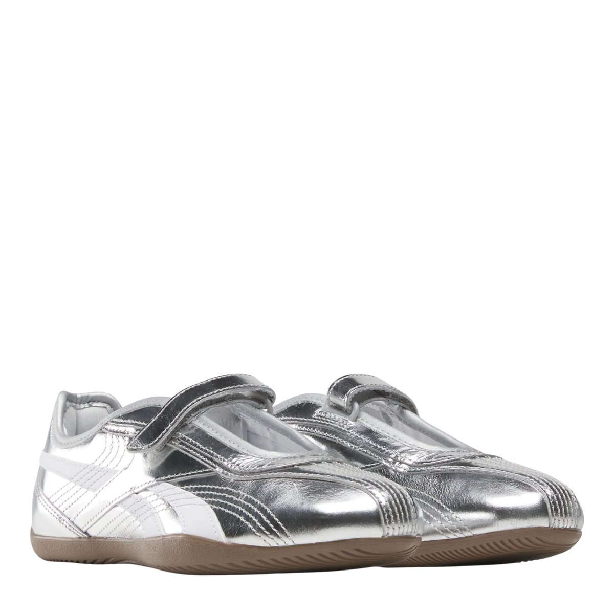 Reebok Women's Ultra Lo Mary Jane in Silver/White/Gum