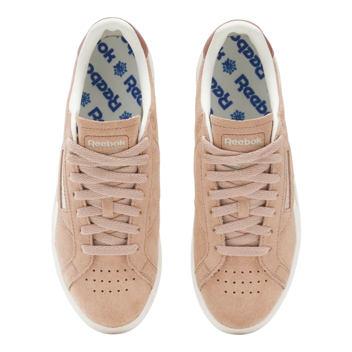Reebok Women's Club C Grounds UK in Earth/Chalk/Scorched Earth