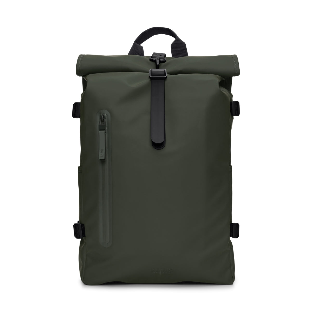 Rains Rolltop Rucksack Large in Green