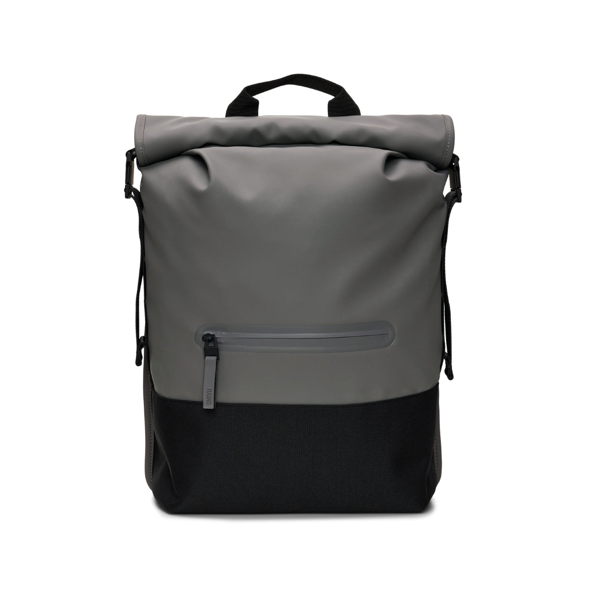 Rains Trail Rolltop Backpack in Grey