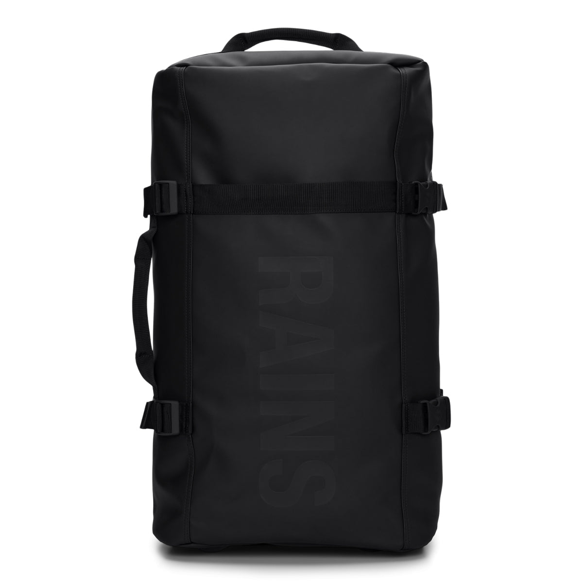 Rains Texel Check-in Bag in Black