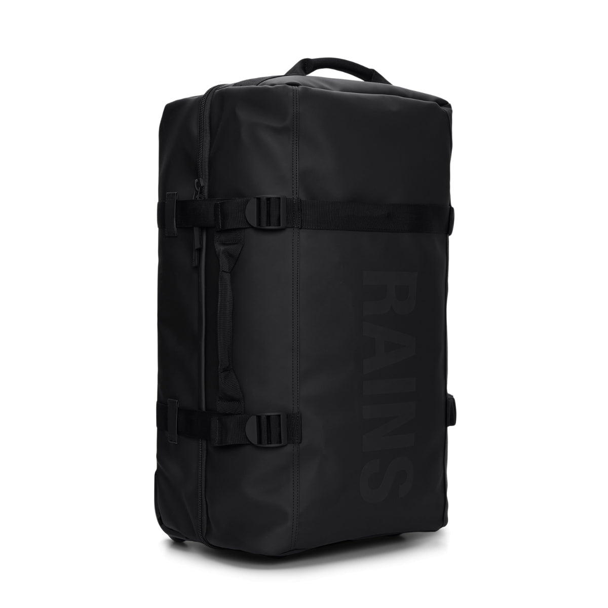 Rains Texel Check-in Bag in Black
