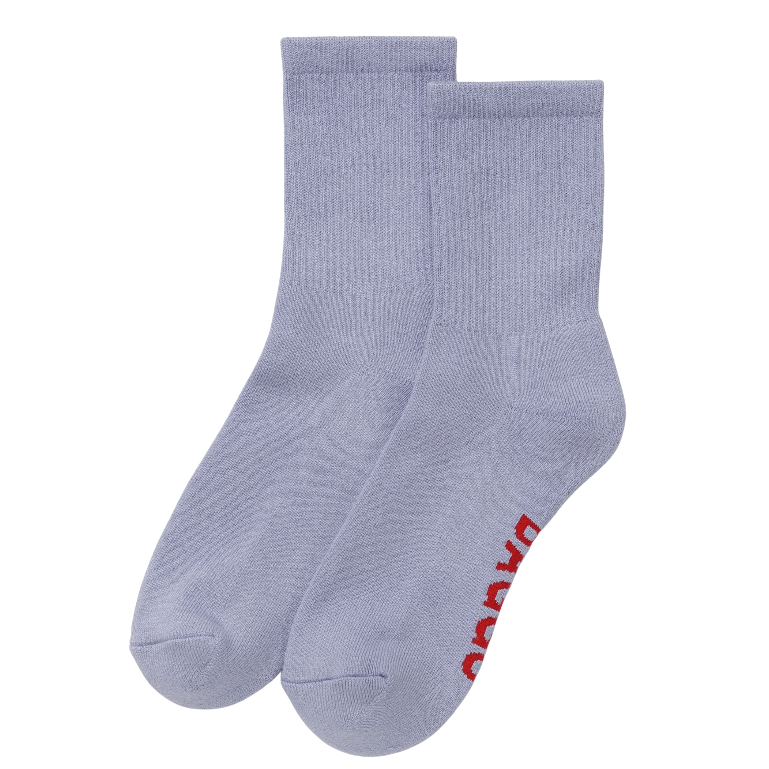 Baggu Ribbed Sock in Mist