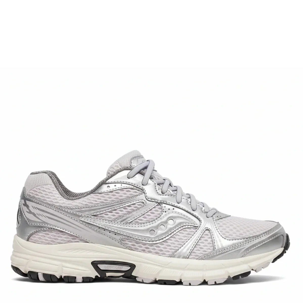 Saucony Women's Grid Legacy in Fog/Silver